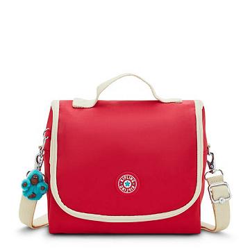 Kipling New Kichirou Lunch Bag Tassen Rood | BE 1928ZU